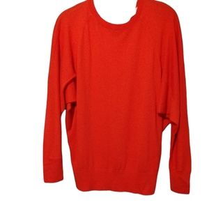 Orange Raglan Sleeve Ann Taylor Loft Sweater sz Small
